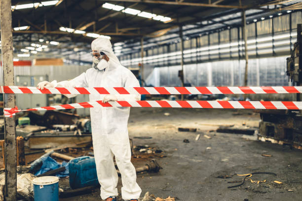 Professional Odor Removal technician working in North Waterboro, ME